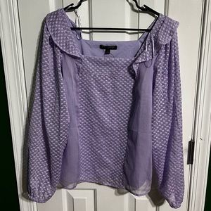 Banana republic peasant blouse